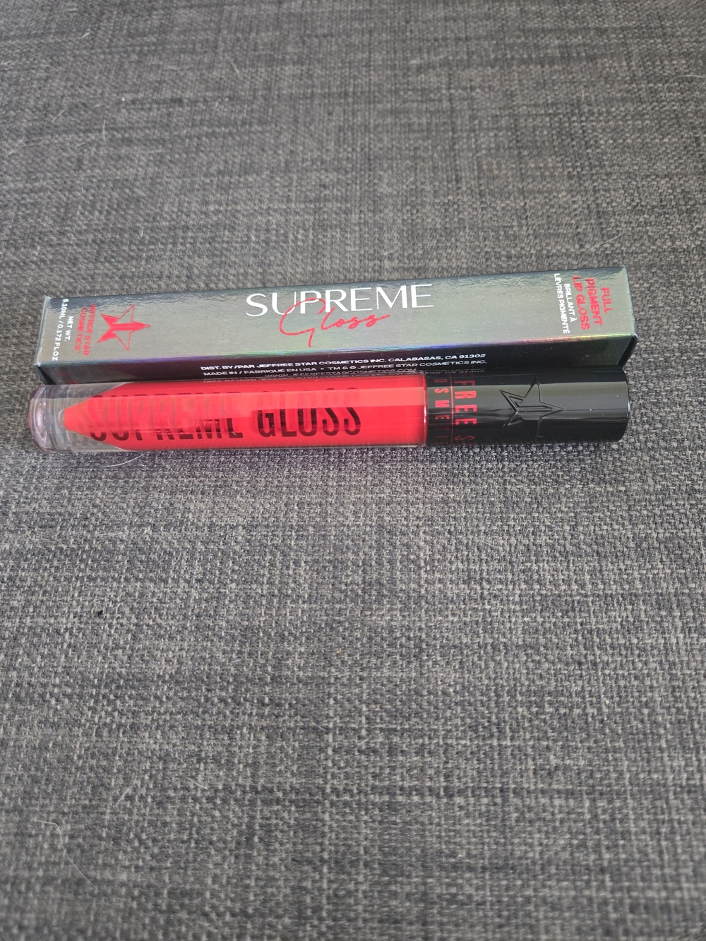 Jeffree Star Supreme Gloss Lip Gloss — Vibrant Red